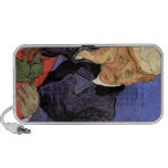 Portrait of Doctor Gachet by Vincent van Gogh Notebook Speaker