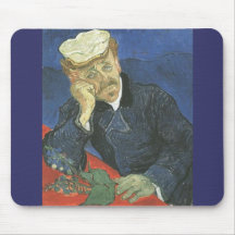 Portrait Of Doctor Paul Gachet Mouse Pad