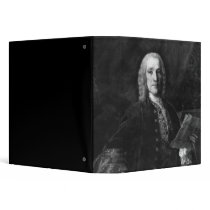 Portrait of Domenico Scarlatti Vinyl Binders