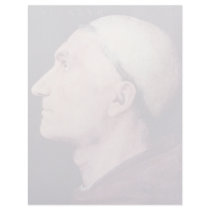 Portrait Of Don Baldassare Di Antonio Di Angelo Custom Letterhead
