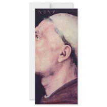 Portrait Of Don Baldassare Di Antonio Di Angelo Rack Card Template