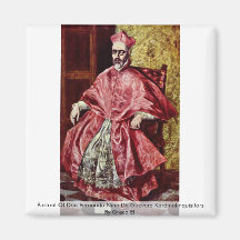 Portrait Of Don Fernando Fridge Magnets