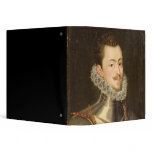 Portrait of Don John of Austria 3 Ring Binders
