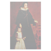 Portrait Of Doña Antonia Ipeñarrieta With A Son Personalized Stationery