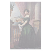 Portrait Of Doña Josefa García Solis Customized Stationery