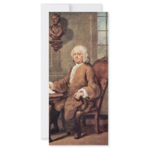 Portrait Of Dr. Benjamin Hoaldy By Hogarth, Customized Rack Card
