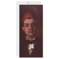 Portrait Of Dr. D. Grecescu By Grigorescu Nicolae Full Color Rack Card