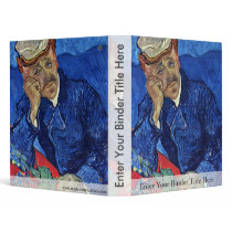 Portrait Of Dr. Gachet By Vincent Van Gogh Binders