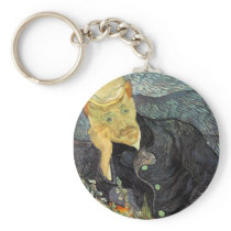 Portrait of Dr. Gachet Keychains