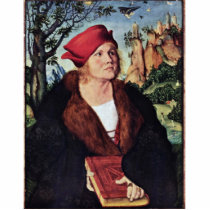 Portrait Of Dr. Johannes Cuspinian By Cranach D. Ä Photo Cut Outs