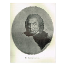 Portrait of Dr Samuel Johnson Postcards