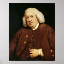 Portrait of Dr. Samuel Johnson Posters