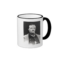 Portrait of Edgar Allan Poe Mugs