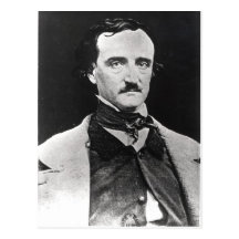 Portrait of Edgar Allan Poe Postcard