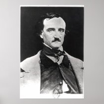 Portrait of Edgar Allan Poe Print