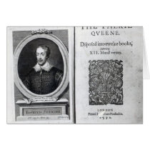 Portrait of Edmund Spenser and the Greeting Cards