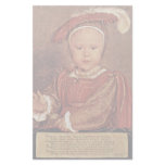 Portrait Of Edward Vi. As A Child stationery
