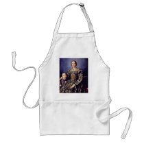 Portrait Of Eleonora Di Toledo  By Bronzino Angelo Aprons