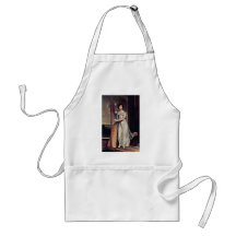 Portrait Of Eliza Ridgely (The Lady With The Harp) Apron