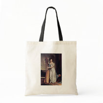 Portrait Of Eliza Ridgely (The Lady With The Harp) Canvas Bag