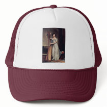 Portrait Of Eliza Ridgely (The Lady With The Harp) Mesh Hats