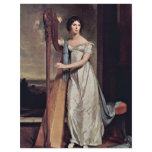 Portrait Of Eliza Ridgely (The Lady With The Harp) Customized Letterhead
