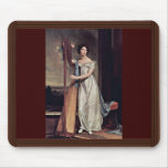 Portrait Of Eliza Ridgely (The Lady With The Harp) mousepads