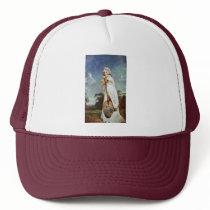 Portrait Of Elizabeth Farren Later Countess Mesh Hat