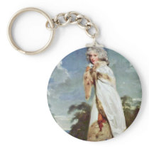Portrait Of Elizabeth Farren Later Countess Key Chains