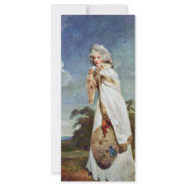 Portrait Of Elizabeth Farren Later Countess Rack Card Design