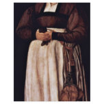 Portrait Of Elsbeth Lochmann Wife Of Jacob Schwytz flyers