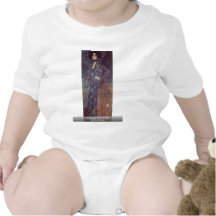 Portrait Of Emilie Floege By Klimt Gustav T Shirt