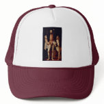 Portrait Of Emperor Charles V With Dog By Tizian Hat