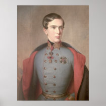 Portrait of Emperor Franz Joseph of Austria Print