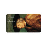 'Portrait of Emperor Maximillian I' Personalized Address Label