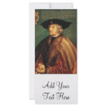 'Portrait of Emperor Maximillian I' Rack Card Template