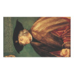 'Portrait of Emperor Maximillian I' Rectangle Stickers
