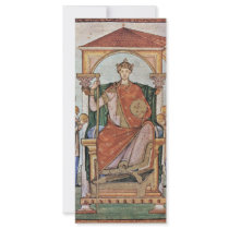 Portrait Of Emperor Otto Ii, With The Symbols Of Personalized Rack Card