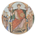 Portrait Of Emperor Otto Ii, With The Symbols Of stickers