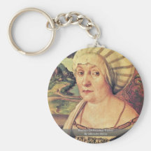Portrait Of Felicitas Tucher By Albrecht Dürer Key Chain