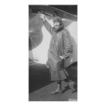 Portrait of Female Aviator Marjorie Stinson Picture Card