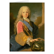Portrait of Ferdinand de Bourbon Greeting Card