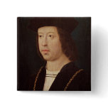 Portrait of Ferdinand II  King of Spain buttons