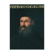 Portrait of Ferdinand Magellan Postcards