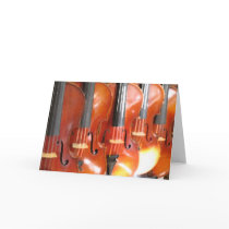 Portrait of Five Violins or Violas cards by New_Moon Portrait of Five Violins or Violas cards