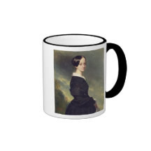 Portrait of Francisca Caroline de Braganca  1844 Mug