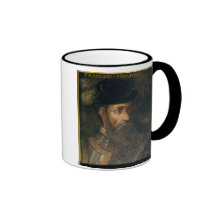 Portrait of Francisco Pizarro (c.1478-1541) Spanis Mug
