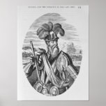 Portrait of Francisco Pizarro Posters