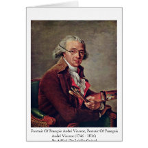 Portrait Of François André Vincent Card