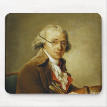 Portrait of Francois-Andre Vincent Mouse Pad
